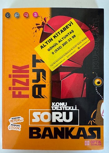 Fizik AYT Optik Yayınları Konu Destekli Soru Bankası