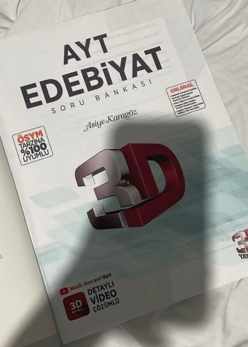 AYT Edebiyat Soru Bankası 3D Detaylı Video Çözümlü