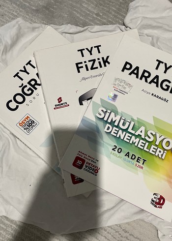 TYT Paragraf, Fizik ve Coğrafya Kitapları