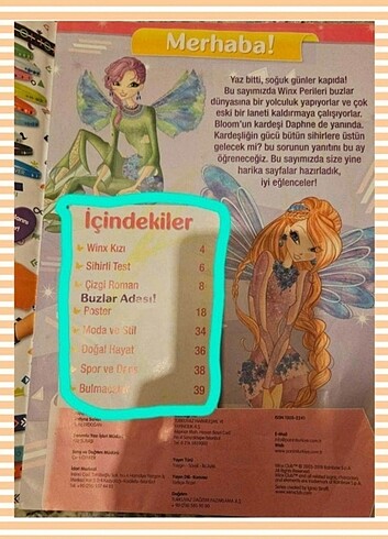  Winx club 160. Sayi