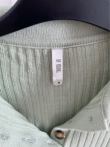 Defacto DeFacto mint yeşili crop kazak