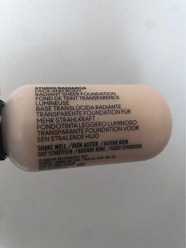 MAC Mac face and body