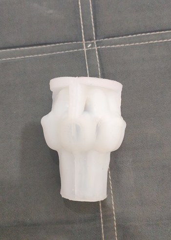 Pembe Lale Şeklinde Mum kalıbı - Görsel 2