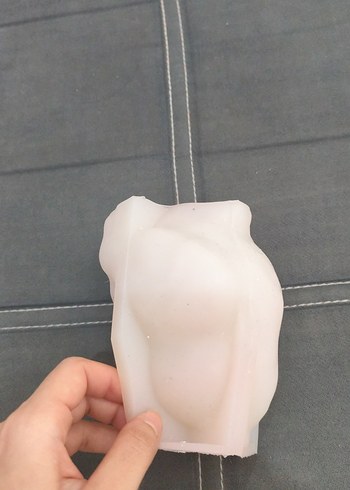 Pembe Baykuş Şekilli Mum 14.3cm - Görsel 2