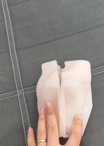 Pembe Baykuş Şekilli Mum 14.3cm - Görsel 3