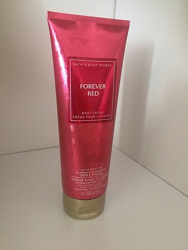 Bath&body works forever red vücut kremi