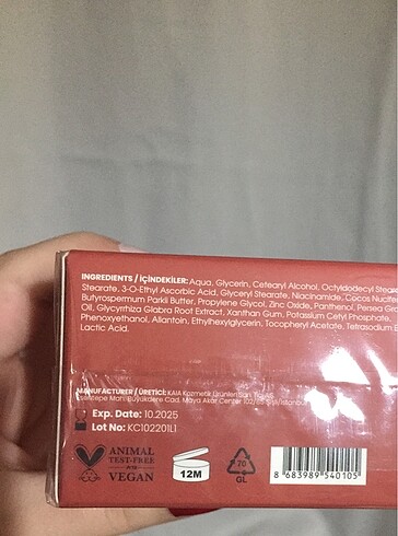  Beden Cosmogenesis labs c vitaminli maske