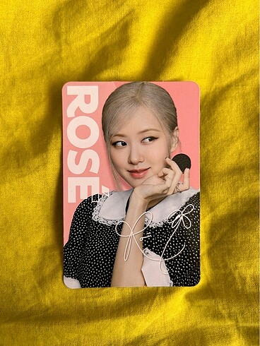 Blackpink Rosé Oreo Photocard