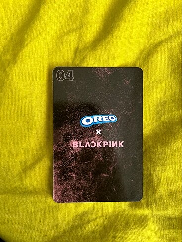 Blackpink Rosé Oreo Photocard