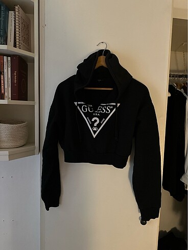 Guess özel koleksiyon crop sweatshirt