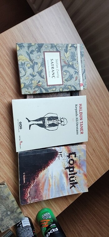 Tudem ,Yapı Kredi ve kırmızı kedi yayınları 3adet kitap