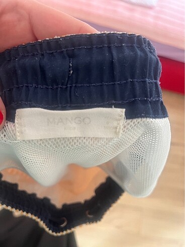 10 Yaş Beden Mango deniz şortu