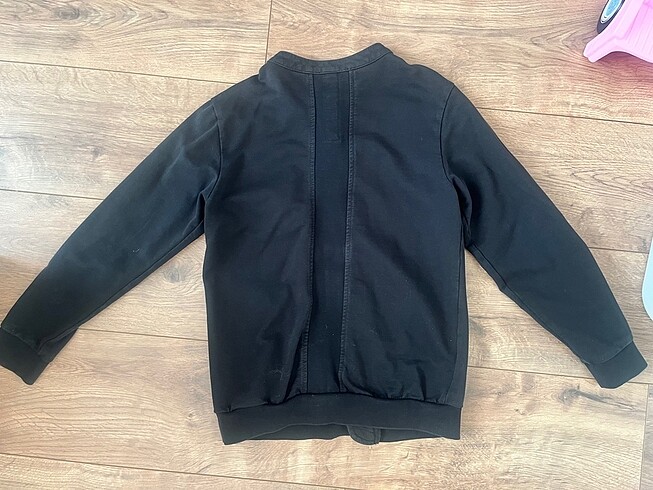 10 Yaş Beden Panço fermuarlı sweatshirt