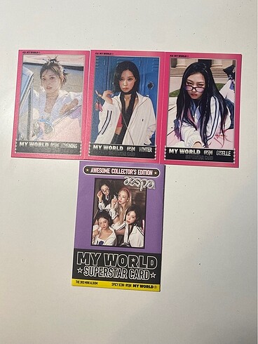 Aespa My World Trading Card
