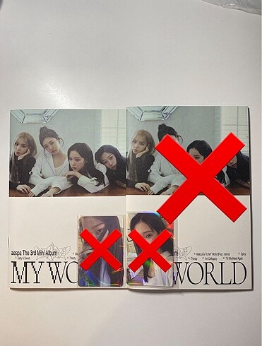 Aespa My World Zine ver B&N exclusive ver