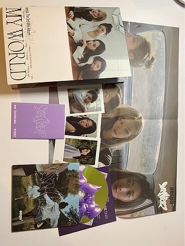 Beden Aespa My World Zine ver B&N exclusive ver