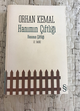 Hanımın çiftliği Orhan Kemal (2.kitap )