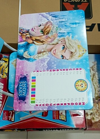 Diğer Frozen Ders Çalışma Masası - Elsa Ders Çalışma Masası - Masa San