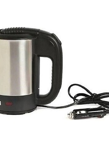 Diğer 24 Volt Oto Araç Kettle Araba Su Isıtıcı Çelik Kettle (Yarım Lit