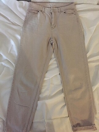 Diğer Mom jeans pantolon+bershka kahverengi üst