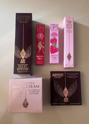 Diğer 12 parça Charlotte 6 / mac 4 / Nars 1 / armani 1
