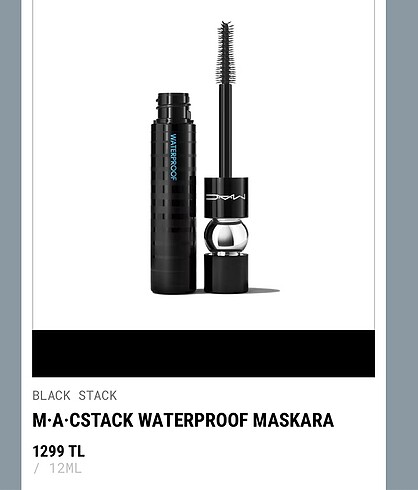 M·A·CSTACK WATERPROOF MASKARA 3ML