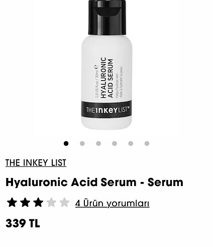 THE INKEY LIST Hyaluronic Acid Serum - Serum