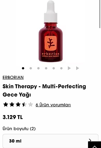 ERBORIAN Skin Therapy - Multi-Perfecting Gece Yağı