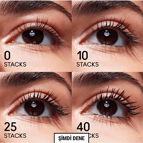 MAC MACSTACK MASKARA 12ML TEK MASKARA SINIRSIZ GÖRÜNÜM MACSTACK MASK