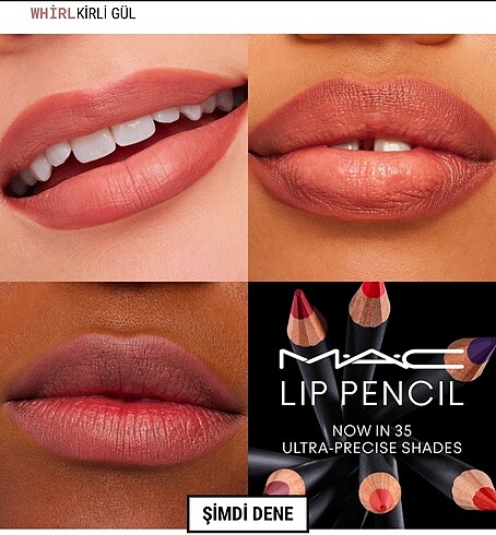 Beden Mac LİP PENCİL DUDAK KALEMİ (WHİRL)