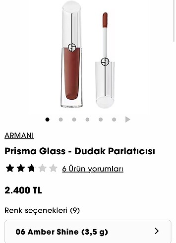 ARMANI Prisma Glass - Lip Gloss 06