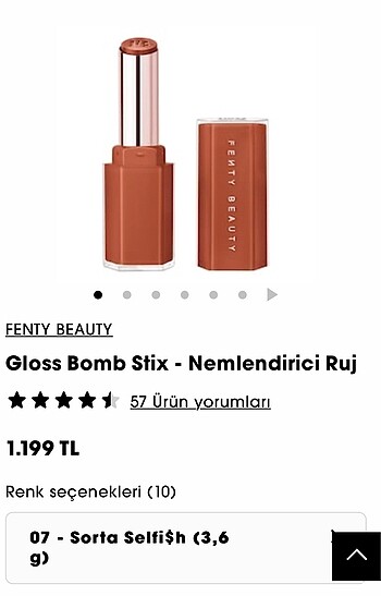 FENTY BEAUTY Gloss Bomb Stix - Nemlendirici Ruj
