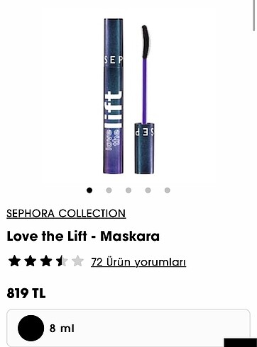 SEPHORA COLLECTION Love the Lift - Maskara