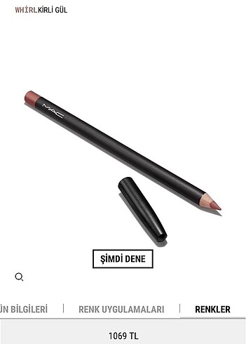 Mac LİP PENCİL DUDAK KALEMİ (WHİRL)