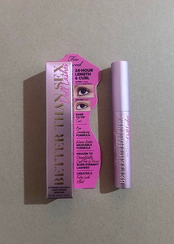 TOO FACED Better Than Sex Doll Lashes Maskara - Görsel 2