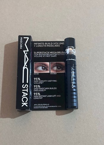 MACSTACK MEGA MASKARA 12ML - Görsel 2