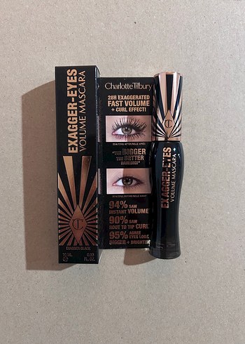 Charlotte Tilbury Exagger-Eyes Hacim Veren Maskara 10 ml - Görsel 2