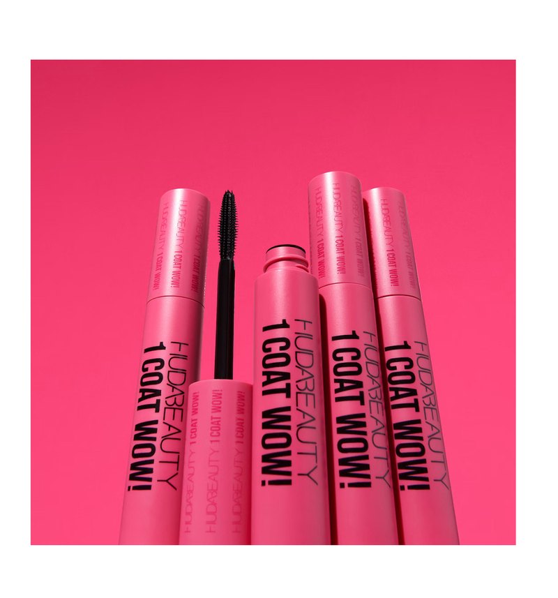 HUDA BEAUTY 1 Coat Wow! Siyah Maskara - Görsel 4
