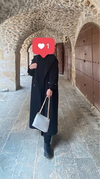 Diğer Siyah kaşe kaban