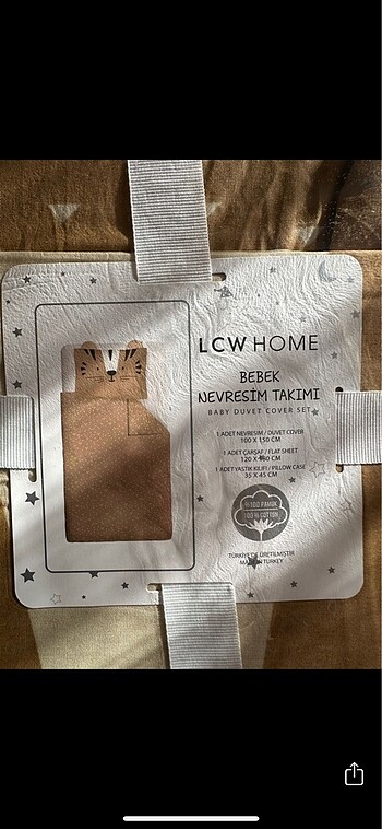 LC Waikiki LCW Bebek nevresim takımı sıfır