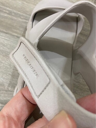 40 Beden ten rengi Renk Skechers bayan sandalet