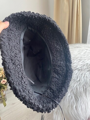  Beden siyah Renk siyah peluş ayarlanabilir şapka