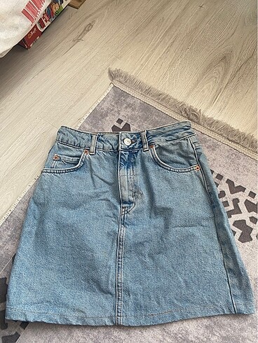 topshop mini kot etek