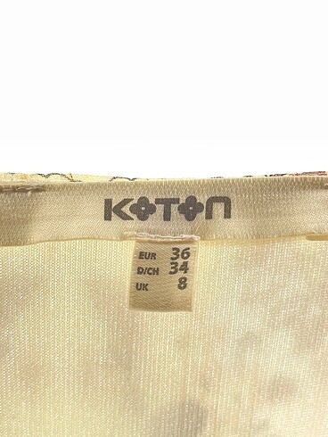 36 Beden çeşitli Renk Koton Kısa Elbise %70 İndirimli.