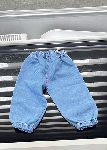 LC Waikiki Kız Çocuk Mavi Elastik Bel Bol Kot Pantolon