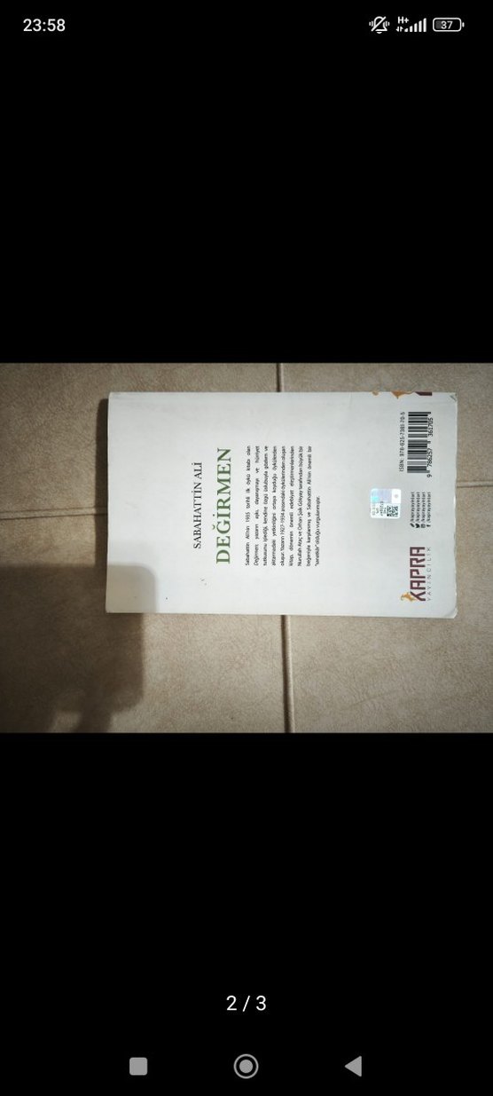 Sabahattin Ali - Değirmen Romanı - Görsel 2