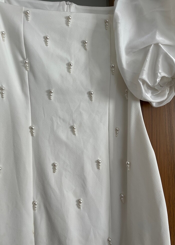 Beyaz elbise mezuniyet nikah düğün her şey - Görsel 2