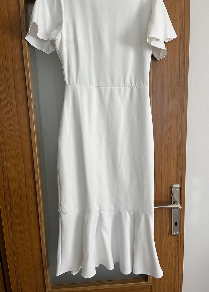 Beyaz elbise nikah mezuniyet - Görsel 2