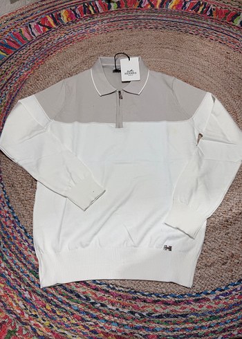 Erkek Fermuarlı Kısa Kollu Polo Tişört - Görsel 8