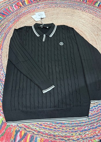 Erkek Fermuarlı Kısa Kollu Polo Tişört - Görsel 11